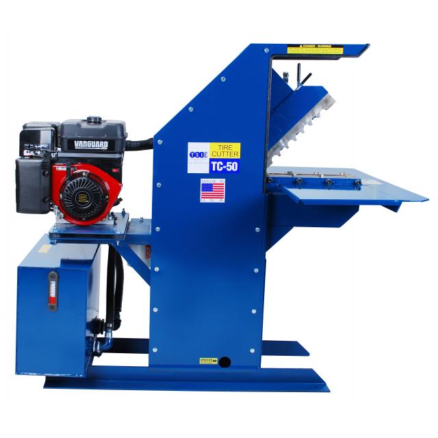 TIRE CUTTERS RECYCLE TIRES